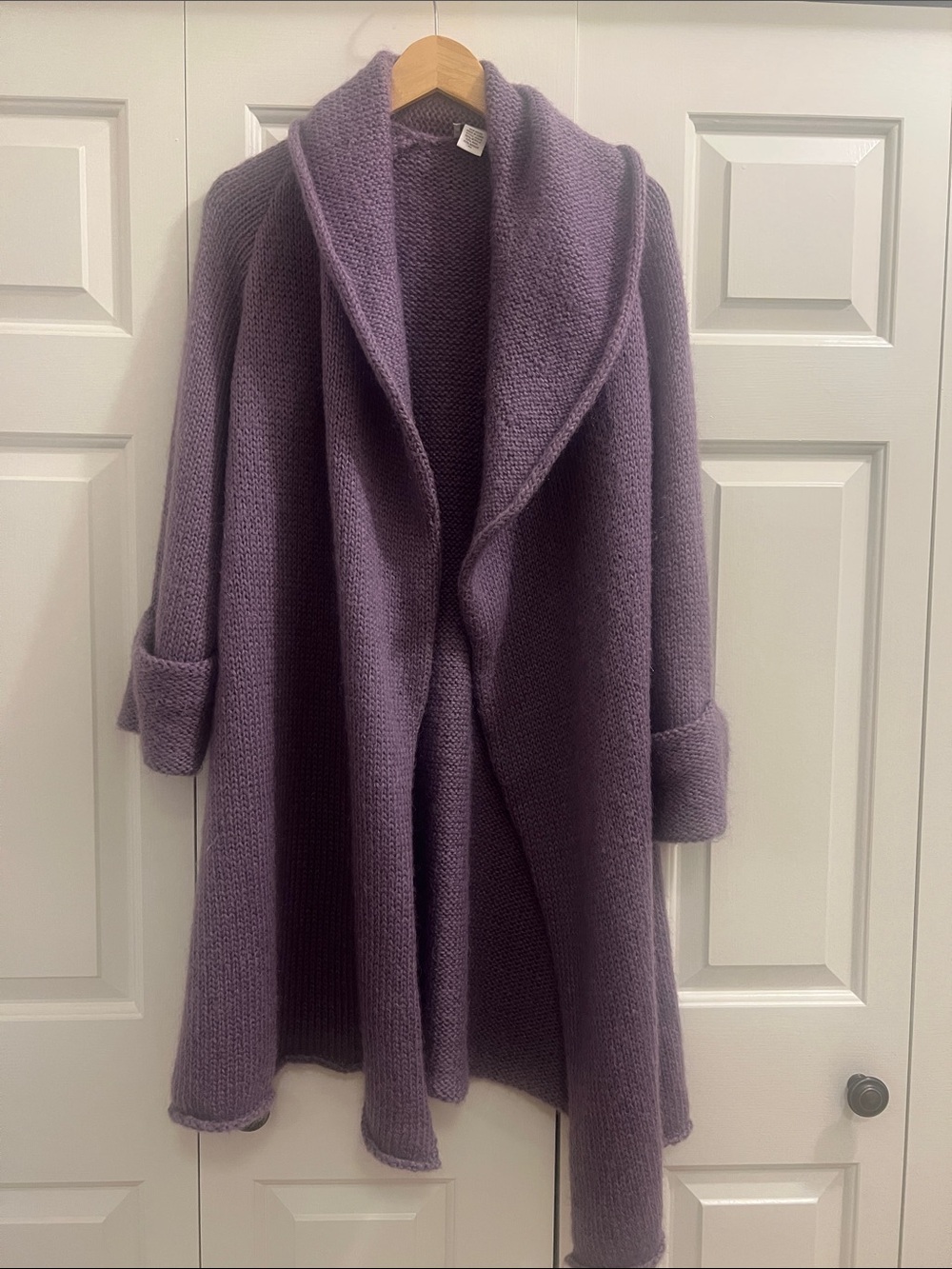 Soft Surrondings Telluride Topper Cardigan Size PM wool/mohair blend